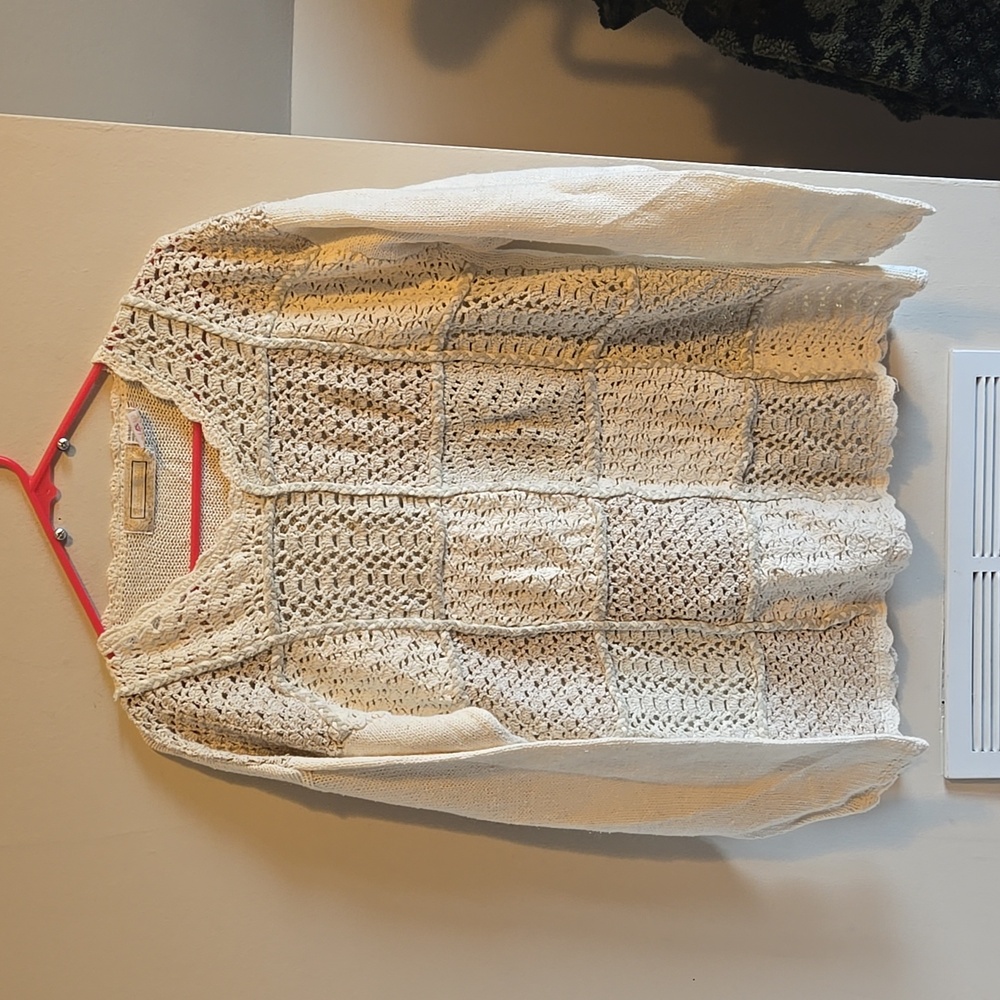 Vintage Crochet Sweater